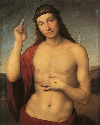 Christ Blessing Raphael